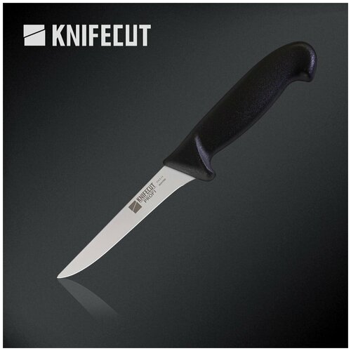 Нож обвалочный узкий KNIFECUT длина лезвия 13 см фото, описание