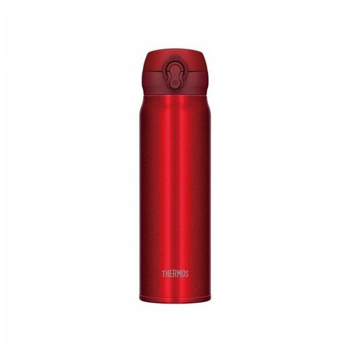 Термокружка/термос THERMOS ORIGINAL 0,5 л. JNL- 504, цвет рубиновый, сталь 18/8 фото, описание