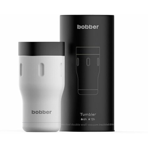 Термос питьевой, вакуумный, бытовой, тм bobber. Объем 0,35 литра. Артикул Tumbler-350 Iced Water фото, описание